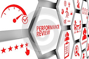 PERFORMANCE REVIEW concept cell background