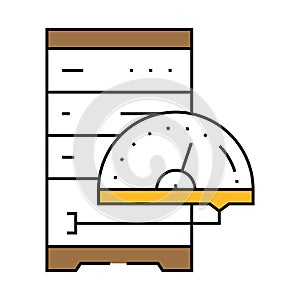performance tuning database icon color illustration