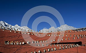 Performers at Impression Lijiang