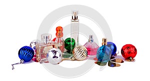 Perfume and accessories Christmas balls