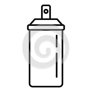 Perfume aerosol deodorant icon, outline style