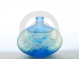 Perfume bottle blue