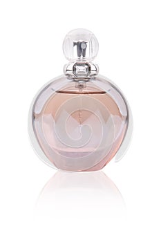 Perfume bottle with diamond