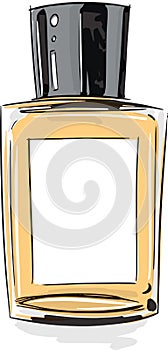 Perfume Bottle Fashion Style Illustration
