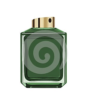 Perfume bottle isolated