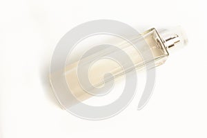 Perfume bottle isolated over a white background