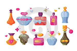 Perfume bottles set