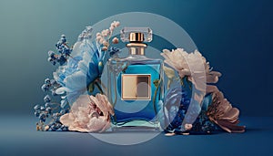 Perfume with floral aroma burst.