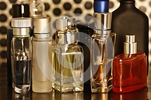 Perfume and fragrances bottles