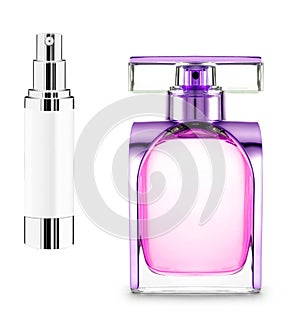 Perfume and light spray bottle