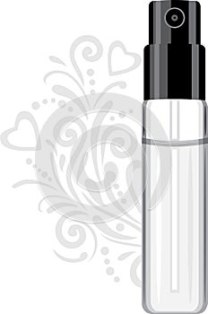 Perfume probe. Design for label fragrances photo