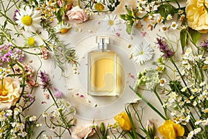 Perfume scent emphasizes modern lifestyle with a hint of lavish color palette and alchemy in its base chemistry