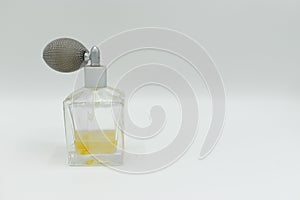 Perfume sprayer isolated on white background