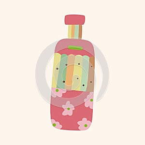 Perfume theme elements vector,eps