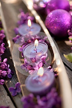 Perfumed candles