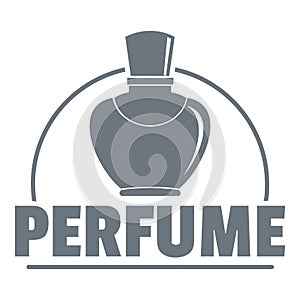 Perfumery logo, vintage style