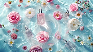 Perfumes and flowers