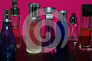 Perfumes and Fragrances Bottles photo