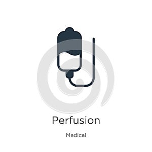 Perfusion icon vector. Trendy flat perfusion icon from medical collection isolated on white background. Vector illustration can be