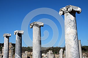 Perga Ancient City, Antalya. photo