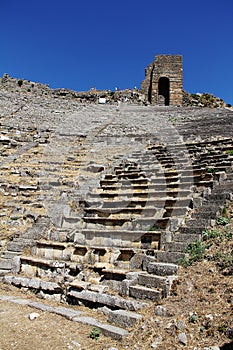 Pergamon ancient theatre in Izmir, Turkey