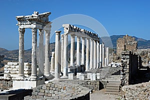 Pergamon - Temple of Trajan - Acropolis