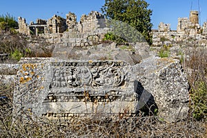 Perge Ancient City, is famous for its impressive architecture and monumental structures such as a stadium, theatre and agora