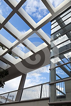Pergola & Elevator Shaft Architecture