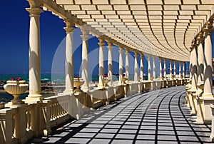 Pergola at Foz do Douro, not far from Oporto