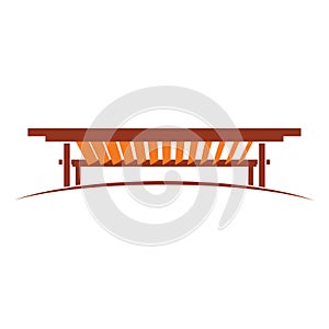 Pergola icon illustration