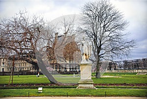 Pericles statue at the Tuileries Garden, Paris