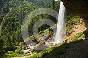 Pericnik waterfall, Slovenia photo