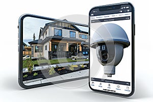 Perimeter defense through smart home detection, automating security and managing remote scenarios for enhanced protection and aler photo