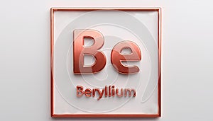 Periodic Table of the Elements - Beryllium