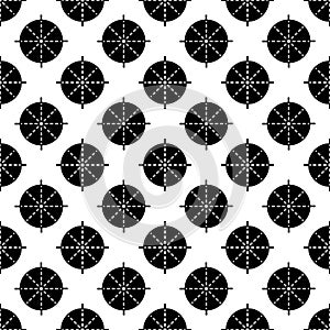 Periscope aim pattern seamless vector