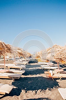 PERISSA BEACH , SANTORINI, GREECE