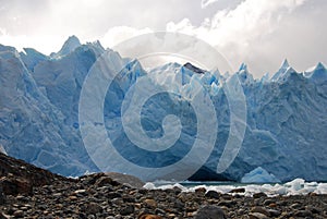 Perito Merino Glacier in Patagonia