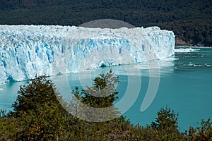 The Perito Moreno Glacier is a big glacier located in the Los Glaciares National Park in Santa Cruz Province, Argentina.