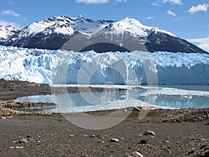 Perito moreno glacier from coast
