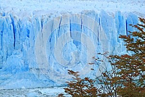 Perito Moreno Glacier in the Lake Agentino, Los Glaciares National Park, El Calafate, Patagonia, Argentina, South America