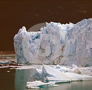 The Perito Moreno Glacier is a glacier located in the Los Glaciares National Park in Santa Cruz Province, Argentina. Its one of