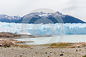 The Perito Moreno Glacier, located in Santa Cruz Province, Patagonia Argentina.