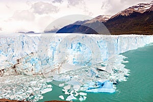 The Perito Moreno Glacier, located in Santa Cruz Provine Argentina,before the Arch collapse in March 2018