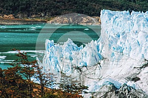 Perito Moreno glacier. Los Glaciares National Park, El Calafate area, Santa Cruz province. Patagonia. Argentina