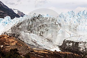 Perito Moreno Glacier.Los Glaciares National Park in southwest S