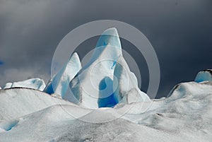 The Perito Moreno Glacier in Patagonia,