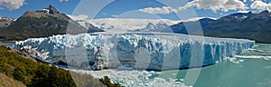 The Perito Moreno Glacier in Patagonia, Argentina.