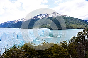 Perito Moreno Glacier in the Patagonia Argentina.