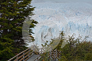 the perito moreno glacier in patagonia is one of the marveleus of argentina