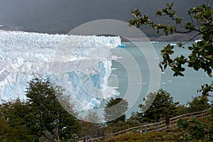 the perito moreno glacier in patagonia is one of the marveleus of argentina